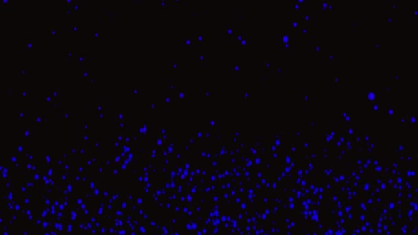 带有动态暗梯度的蓝色颗粒背景 — 图库视频影像
