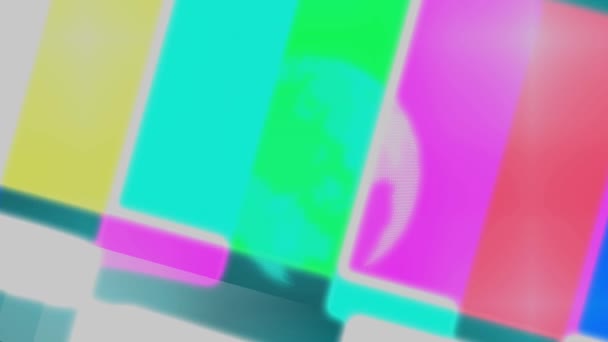 Abstract Colorful Animated Design Background Glowing Abstract Background — Stockvideo