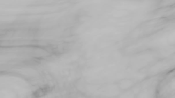 Анімована Графіка Руху Плаваючої Речовини Білого Кольору — стокове відео