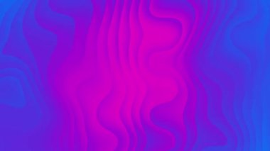 Soyut mavi ve mor gradyan arkaplan dalgalı çizgiler desenli animasyon.