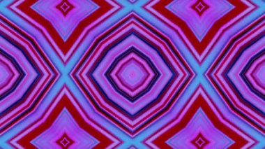 Kaleydoskop tasarımı. Mandala süsü aynı renksiz doğrama animasyonu. mz_852