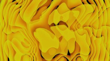 Sarı hareket videosu gibi birden fazla renkle yapılan soyut illüstrasyon.