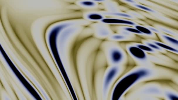 Weiße Und Graue Farbe Gemischt Inky Flüssige Bewegungsgrafik Hintergrund Flüssigkeit — Stockvideo