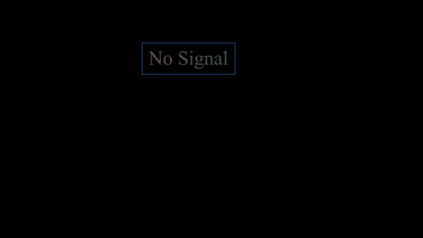 テレビ干渉信号グリッチエラービデオ損傷水平ストライプラインアニメーション Mz_776 — ストック動画