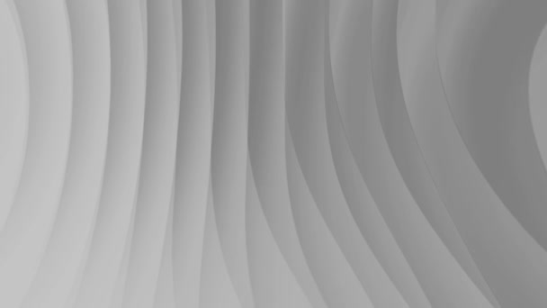 幾何学的アブストラクトホワイトカラー背景アニメーション — ストック動画