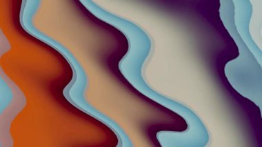 Soyut renkli beyaz modayı takip eden dalgalı arka plan canlandırıldı. mz_1055