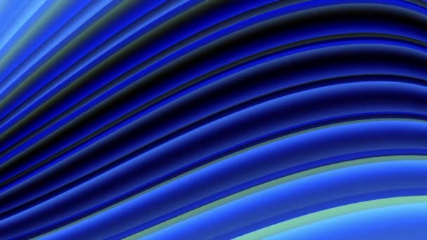 Abstract Spiral Motion Animated Background Abstract Blue Stripes Twirl Background — Stock Video