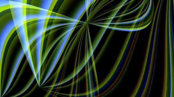 Abstrakte Spiralbewegung Animierten Hintergrund Abstrakte Blaue Streifen Wirbeln Hintergrund M_79 — Stockvideo