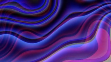 3D Web modern arkaplan rengi soyut geometrik şekiller döngü mavi arkaplan. m_113