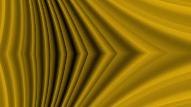 Düz kıvrımlı soyut sarı dalga deseni ve animasyon arkaplan veya duvar kağıtları için gradyan etkisi.