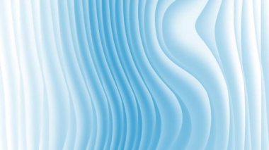 Soyut 3D kusursuz döngü, soyut arkaplanlarda hareket eden eğri eğimli dalga rengi. m_435