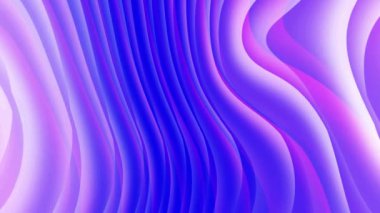 Soyut 3D kusursuz döngü, soyut arkaplanlarda hareket eden eğri eğimli dalga rengi. m_436