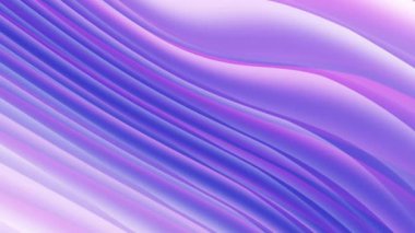 Soyut 3D kusursuz döngü, soyut arkaplanlarda hareket eden eğri eğimli dalga rengi. m_437