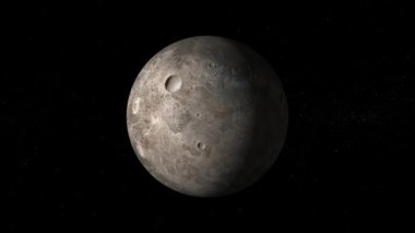 Ay dönüşü ya da dönüş siyah arka plan. m_439