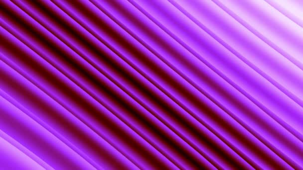 三维渲染抽象背景与可循环旋转的扭曲垂直圆筒 M_232 — 图库视频影像