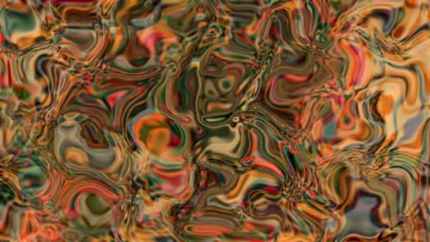 Abstrakcyjny Kolorowy Płyn Malarski Ruch Artystyczny M_347 — Wideo stockowe