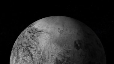 Ay dönüşü ya da dönüş siyah arka plan. m_442