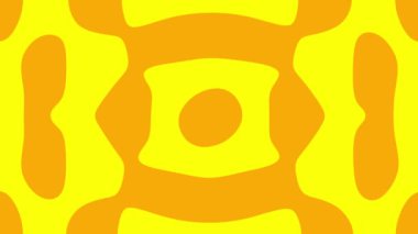 Soyut sarı ve turuncu kamuflaj desenleri canlandırılmış arka plan.