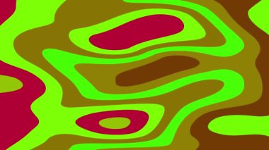 Renkli parlak mürekkep karışımı sıvı animasyon arkaplanı.