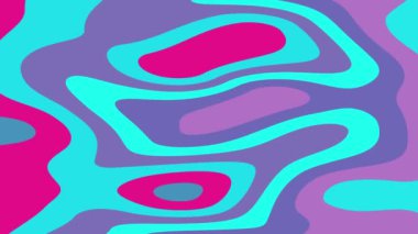 Renkli parlak mürekkep karışımı sıvı animasyon arkaplanı.