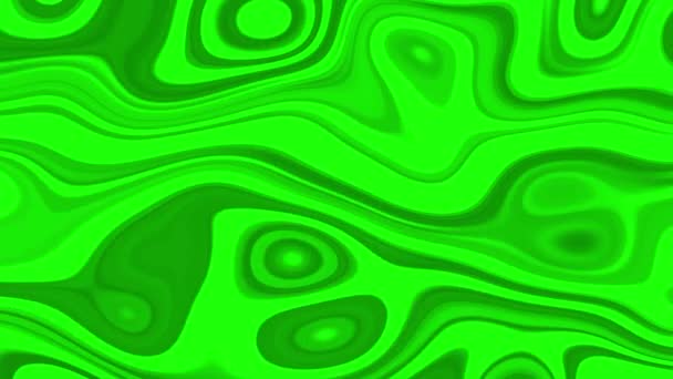 Lueur Néon Abstrait Onde Colorée Liquide Lumineux Spirale Animation Fond — Video