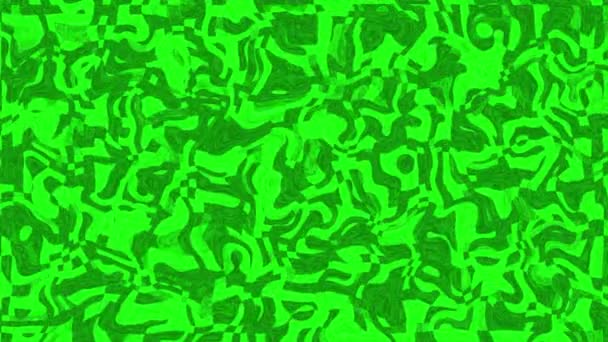 Flytta Abstrakt Grön Och Grå Färg Dekorativ Konsistens Bakgrund För — Stockvideo