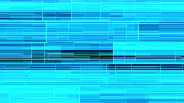 Анімований Блакитний Колір Блискучої Лінії Графічний Візерунок Руху Графіки — стокове відео