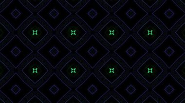 Utanmaz şablon kaleydoskop dizayn döngüsü süslemeli dekoratif animasyon arka planı. rs_854