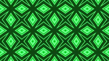 Utanmaz şablon kaleydoskop dizayn döngüsü süslemeli dekoratif animasyon arka planı. rs_875