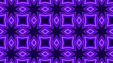 Utanmaz şablon kaleydoskop dizayn döngüsü süslemeli dekoratif animasyon arka planı. rs_877