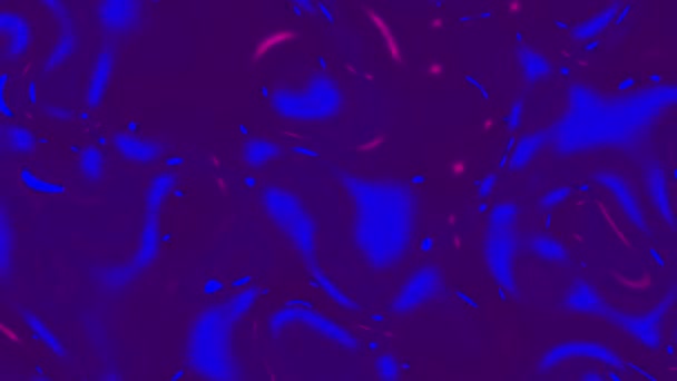 Streszczenie Niebieskiego Tła Cieczy Marmurowe Ciekłe Tło Animowane — Wideo stockowe