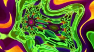 Parlak renkli mürekkep karışımı sıvı animasyon arka planı. rs_887