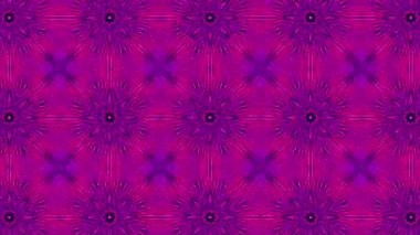 Kusursuz renksiz süs desenli Kaleydoskop tasarım animasyonu. rs_1073