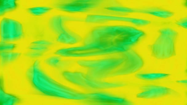 Цветной Волновой Жидкий Фон Смешать Цвет Жидкости Чернил Фона Rs_1183 — стоковое видео