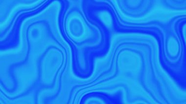 Arkaplan 3D Rending Motion Animasyon Render Vinous Sallanan Doku Kumaşı. Mavi renk sıvı.