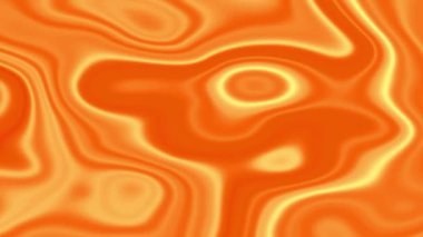 Arkaplan 3D Rending Motion Animasyon Render Vinous Sallanan Doku Kumaşı. Sarı renk sıvı.