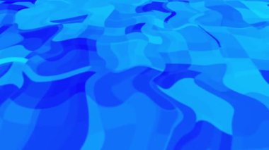 Soyut 3D sıvı. Animasyon arka plan renkli lekeler şekil değiştiriyor ve eriyor. 1423 rupi.