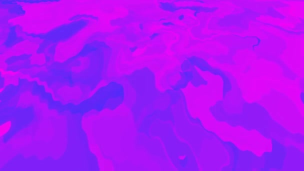 Abstract Liquid Animated Background Colored Stains Morphing Melting Together 1429 — Stock Video