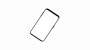 Şeffaf arkaplanda aygıt döndürme sembolü. Cihazını döndür. rs_1692