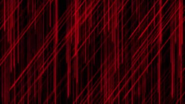 Kesişen mor ve mavi neon çizgileri olan soyut arkaplan koyu bir arkaplan üzerinde canlandırıldı.