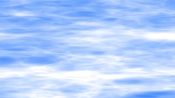 Светящийся Неоновый Абстрактный Синий Белый Цветовые Волны Анимированный Жидкий Фон — стоковое видео