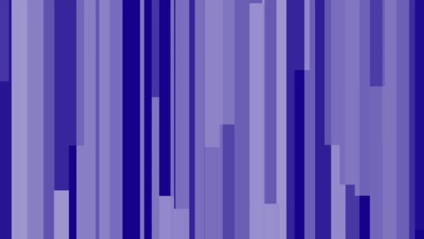 Ярко Фиолетовый Цвет Движения Геометрической Формы Линии Анимации Технические Линии — стоковое видео