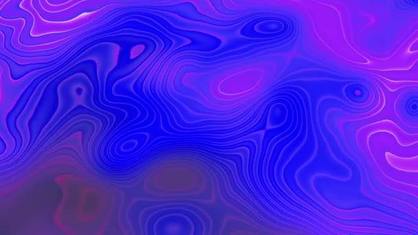 摘要彩色扭曲梯度背景 动画五彩缤纷的波液 R_46 — 图库视频影像