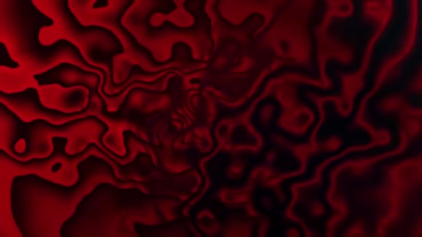 Абстрактный Колоритный Фон Анимация Красочная Волновая Жидкость R_51 — стоковое видео