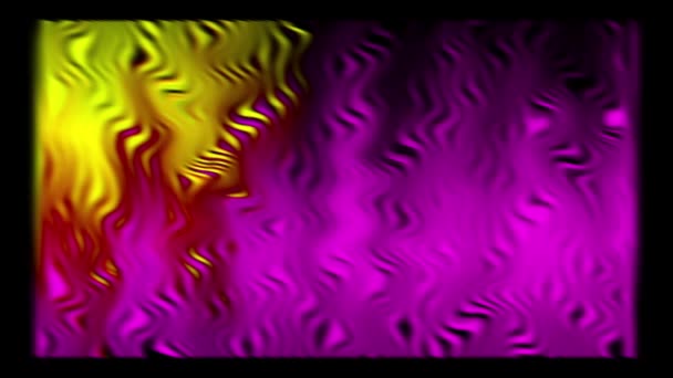 Abstrakcyjne Kolorowe Pokręcone Tło Gradientowe Animacja Kolorowy Płyn Falowy R_49 — Wideo stockowe