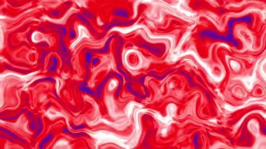 Soyut sıvı animasyon, mürekkep akışkan hareket animasyonu. Soyut kıvrımlı sıvı akışı. r_142