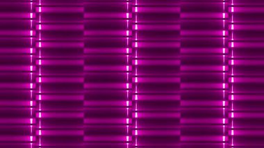 Parlayan hareketli grafikler videosu titreşimli pembe çizgilerden oluşan bir ızgara gösteriyor. r_194