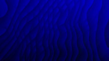 Dalgalı çizgiler desenli soyut mavi arkaplan hareket ve akıcılık hissi yaratıyor.