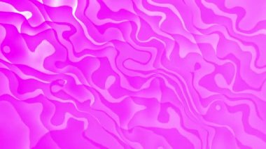 Dinamik sıvı şekilleri ve canlı renkleri olan soyut pembe dalgalı arkaplan.