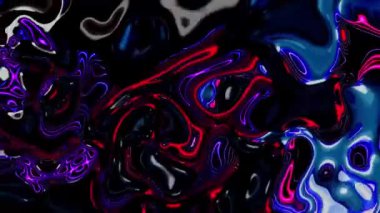 Arkaplan yağlı mermer sıvı animasyon, soyut sıvı animasyon